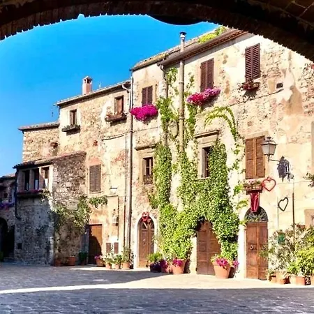 度假居 La Casa Di Nonna Libia Vicino Saturnia 蒙特马拉诺